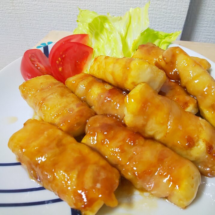 節約！ボリューム満点！肉巻き高野豆腐